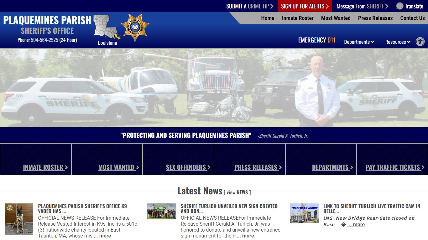 Plaquemines Parish LA Sheriff - PPSO